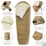 Lightweight Mummy Sleeping Bag - Beargoods
