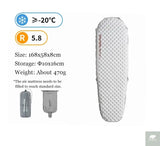 Naturehike Camping Mat 5.8 High R-value Mat Inflatable Sleeping Pad Lightweight Air Mattress 20D Nylon TPU Beach Portable Mats Beargoods
