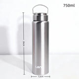 350-750ml Premium Ceramic Liner Tea Thermos Bottle Double Walled Stainless Steel Water Cup Vacuum Flask Travel Bottle Beargoods