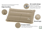 Naturehike Square Inflatable Pillow Outdoor Camping Hiking Ultralight Travel Portable Airplane Folding Pillows Soft Comfortable Beargoods