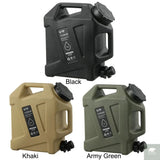12L Camping Water Container Outdoor Water Bucket Large Capacity Portable Water Bag Detachable Faucet Picnic Drive Water Tank Beargoods