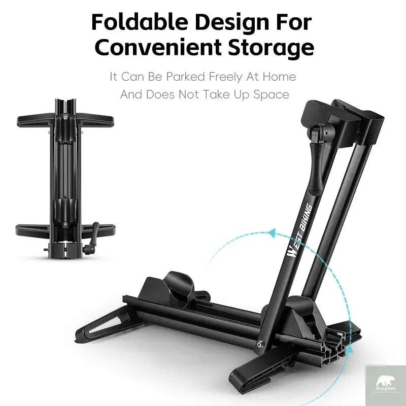 Bicycle Double Pole Foldable Parking Rack Beargoods