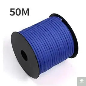 50 M 1 Roll4 Mm 7 Stand Cores Paracord for Survival Parachute Cord Lanyard Camping Climbing Camping Rope Hiking Clothesline Beargoods