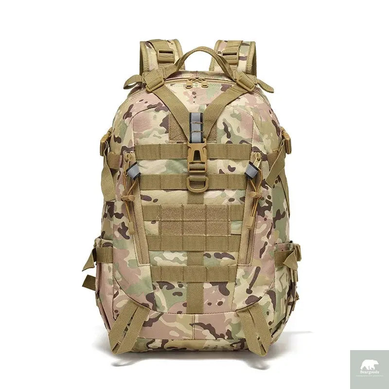 Outdoor Sports Tactics Backpack Men's Large Capacity Waterproof Hiking Backpack Beargoods
