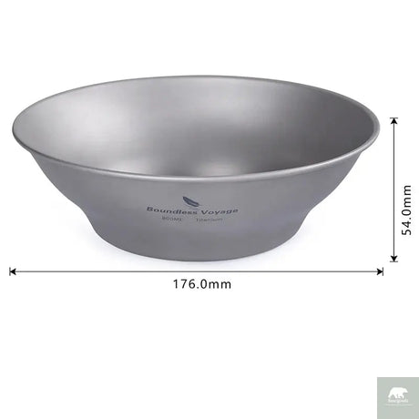 Titanium Bowl Beargoods