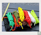 4M Durable Tent Rope Luminous High Reflective Tent Rope with Buckle Multi-Function Sturdy Tent Rope for Outdoor/Beach/Camping Beargoods