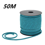 50 M 1 Roll4 Mm 7 Stand Cores Paracord for Survival Parachute Cord Lanyard Camping Climbing Camping Rope Hiking Clothesline Beargoods