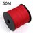 50 M 1 Roll4 Mm 7 Stand Cores Paracord for Survival Parachute Cord Lanyard Camping Climbing Camping Rope Hiking Clothesline Beargoods