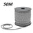 50 M 1 Roll4 Mm 7 Stand Cores Paracord for Survival Parachute Cord Lanyard Camping Climbing Camping Rope Hiking Clothesline Beargoods