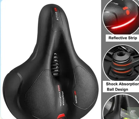 Hollow Breathable Bicycle Saddle - Beargoods