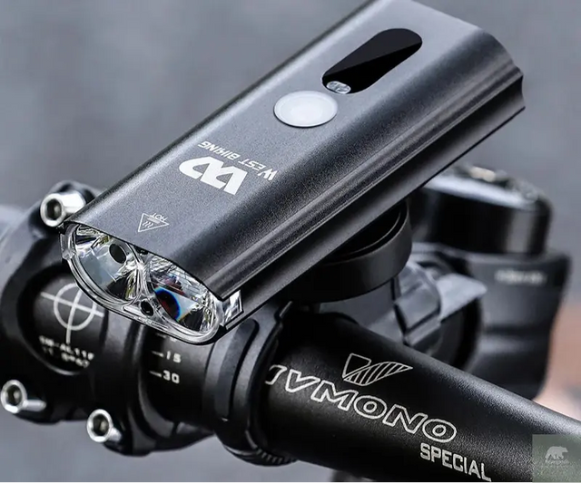 1600 Lumen Dual LED Bike Light Beargoods