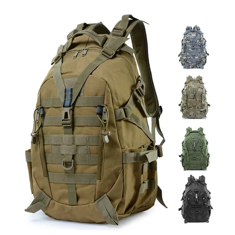Outdoor Sports Tactics Backpack Men's Large Capacity Waterproof Hiking Backpack Beargoods