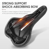 WEST BIKING Gel Comfort Bicycle Saddle Soft Shock Absorbing MTB Mountain Road Bike Saddle Breathable Hollow Cycling Cushion Seat Beargoods