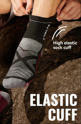 WRELS 1/2/3pairs Merino Wool Socks Thermal Warm Winter High Elastic Thick Hiking Socks Moisture Absorption Wool Sports Socks Beargoods