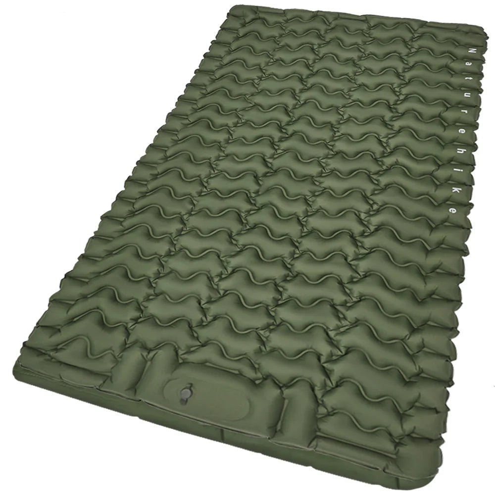 Naturehike Inflatable Mattress Built in Pump Camping Mattress Ultralight Outdoor Sleeping Pad Folding Hiking Sleeping Air Mats Beargoods