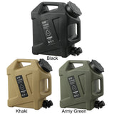 12L Camping Water Container Outdoor Water Bucket Large Capacity Portable Water Bag Detachable Faucet Picnic Drive Water Tank Beargoods