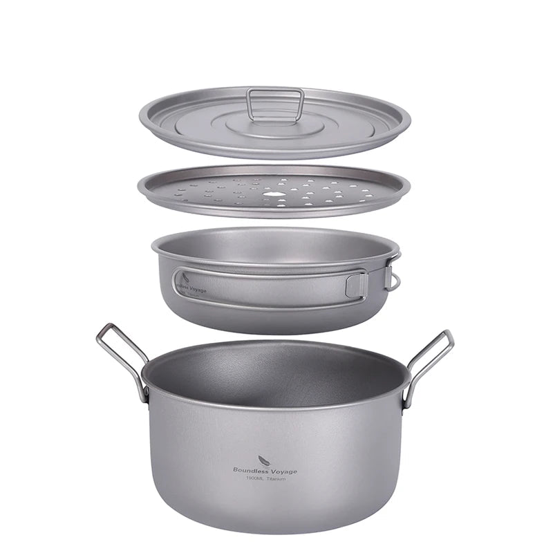Multifunctional Titanium Pot Beargoods