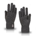 Men Winter Warm Wool Knitted Gloves Fleece‑lined Touch‑screen Cold Resistant Soft Thermal Outdoor Daily Gloves Beargoods
