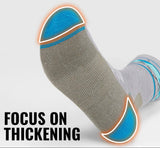 WRELS 1/2/3pairs Merino Wool Socks Thermal Warm Winter High Elastic Thick Hiking Socks Moisture Absorption Wool Sports Socks Beargoods