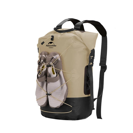 Naturehike Outdoor Waterproof Bag Wet & Dry Separation Outdoor Portable 20-40L Large Capacity Trail Bags Diving Backpack Beargoods