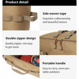 Outdoor Camping Gas Tank Storage Bag Large Capacity Ground Nail Tool Bag Gas Canister Picnic Cookware Utensils Kit Bag Beargoods