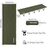 Naturehike XJC05 Camping Folding Bed Ultra Light Supplies Camping Bed Folding Cot Outdoor Hiking Supplies Bed Portable NH20JJ001 Beargoods