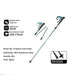 5-Section Carbon Fibre/Aluminium Alloy Folding Stick Beargoods