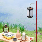 Ultra-Bright Rechargeable LED Camping Lantern Solar Portable Lanterns With Power Bank Hands-Free Emergency Lamp Hiking/Fishing Beargoods