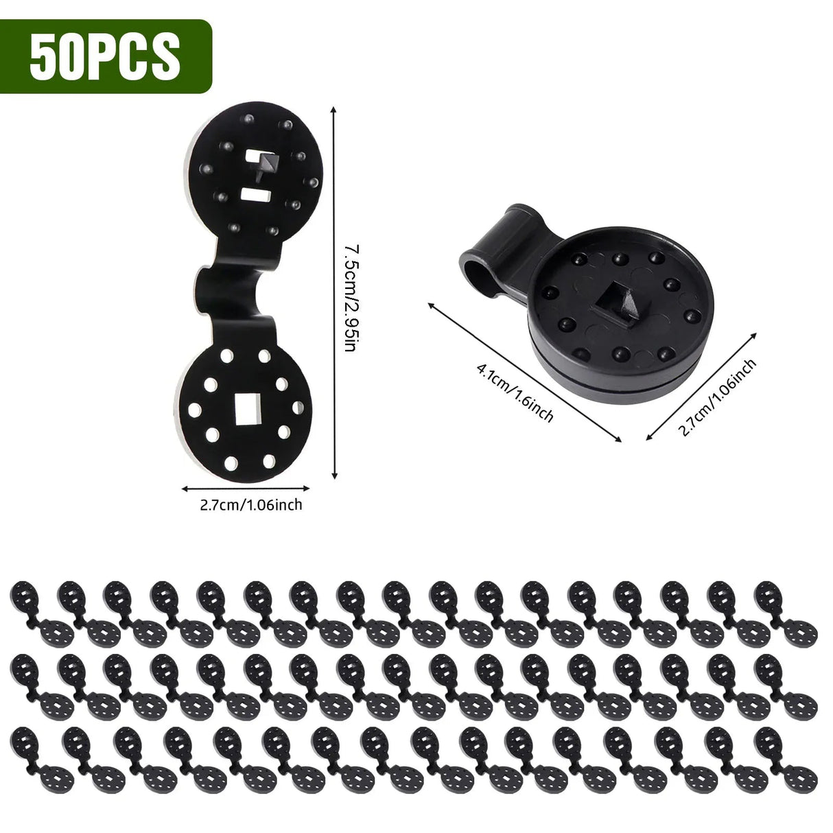 10/20/50100pcs Awning Plastic Clips Outdoor Shade Cloth Net Clip Camping Garden Tool Buildings Fence Net Fix Clamp Awning Hook Beargoods