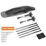 WEST BIKING Bicycle Fenders Mountain Bike Mudguard 26-29Inch Front Rear Tire Wheel MTB Bike Quick Release Protector Beargoods