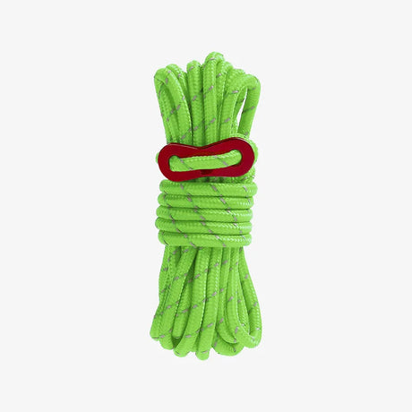 4M Durable Tent Rope Luminous High Reflective Tent Rope with Buckle Multi-Function Sturdy Tent Rope for Outdoor/Beach/Camping Beargoods