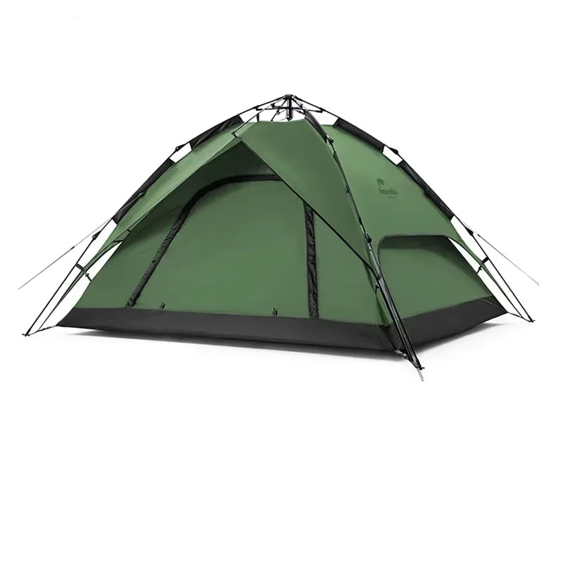 Naturehike One-touch Tent 3-4 Person Travel Family Sun Shelter Portable Automatic Fishing Tent Outdoor Picnic Camping Tent Beargoods