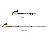2PCS Trekking Poles Walking Sticks Alpenstock Telescopic Ultralight Premium Adjustable with Quick Lock Hiking Cane Beargoods
