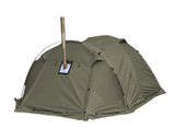 Fireproof 2 Person Winter Tent Hot Tent Waterproof Tunnel Dome Tent with Stove Jack and Snow Skirt for Camping Hiking 4 Season Beargoods