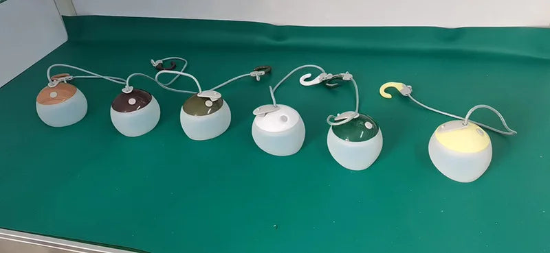 New Multifunctional Retro Camping USB Charging Led Tent Outdoor Horse Lamp Portable Light Silicone Camping Light Beargoods