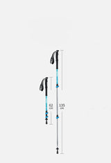 Naturehike Hiking Poles Three Sections Of Aluminum Pole For Mountaineering Hiking Skiing Travel Poles Climbing Trekking Pole Beargoods