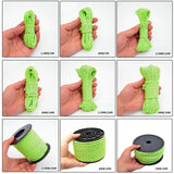 5M/10M/20M/50M Reflective Nylon Tent Rope Beargoods