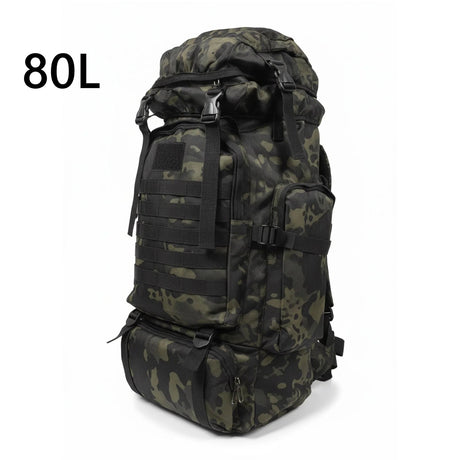 80L/100L  Mountaineering Bag Climb Bag Tactical Backpacks Large Backpack Outdoors Hiking Camping Travel Bags Beargoods