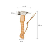mutifunction stainless steel copper claw hammer for tent pulling out nail camping working hiking tools accessories out door Beargoods