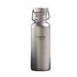 Tiartisan Pure Titanium Ultralight Sports Canteen with Storage Pouch Outdoor Camping Leak-Proof Portable Cycling Water Bottle Beargoods