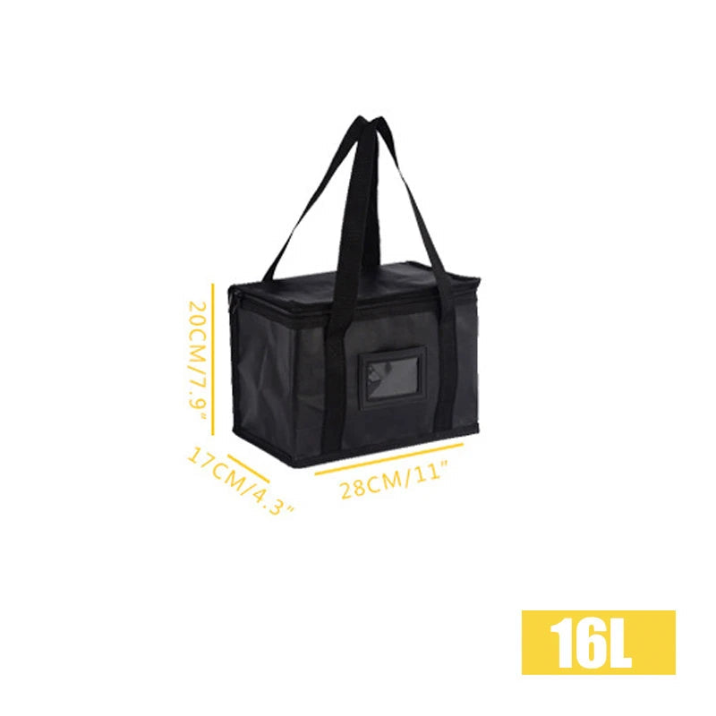 70L Insulated Thermal Cooler Bag Insulation To Keep Cold Large Capacity Portable Lunch Bag Zip Picnic Camping Tin Foil Food Bag Beargoods