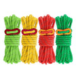 4M Durable Tent Rope Luminous High Reflective Tent Rope with Buckle Multi-Function Sturdy Tent Rope for Outdoor/Beach/Camping Beargoods