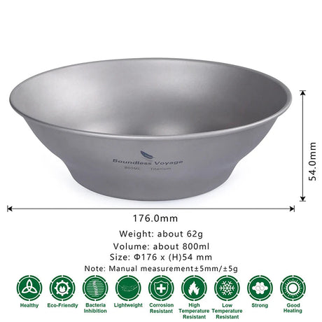 Titanium Bowl Beargoods