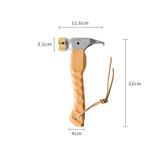mutifunction stainless steel copper claw hammer for tent pulling out nail camping working hiking tools accessories out door Beargoods