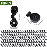 10/20/50100pcs Awning Plastic Clips Outdoor Shade Cloth Net Clip Camping Garden Tool Buildings Fence Net Fix Clamp Awning Hook Beargoods