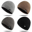 Autumn/Winter Fleece Thick Knitted Thermal Blend Hat Beargoods