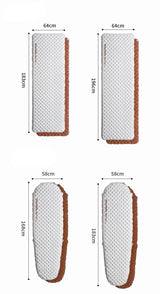 Naturehike Camping Mat 5.8 High R-value Mat Inflatable Sleeping Pad Lightweight Air Mattress 20D Nylon TPU Beach Portable Mats Beargoods