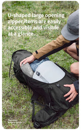 Naturehike 70L Hiking Backpack with Rain Cover Multifunctional Mountaineering Bag Outdoor Rucksack for Travel Trekking Camping Beargoods