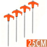4pcs Heavy Duty Tent Stakes Beargoods
