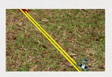 4M Durable Tent Rope Luminous High Reflective Tent Rope with Buckle Multi-Function Sturdy Tent Rope for Outdoor/Beach/Camping Beargoods